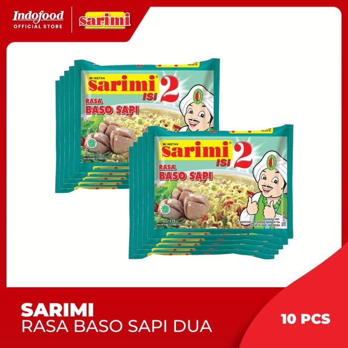 

Ready JT 10 PCS - Sarimi Rasa Baso Sapi Dua 115 Gr