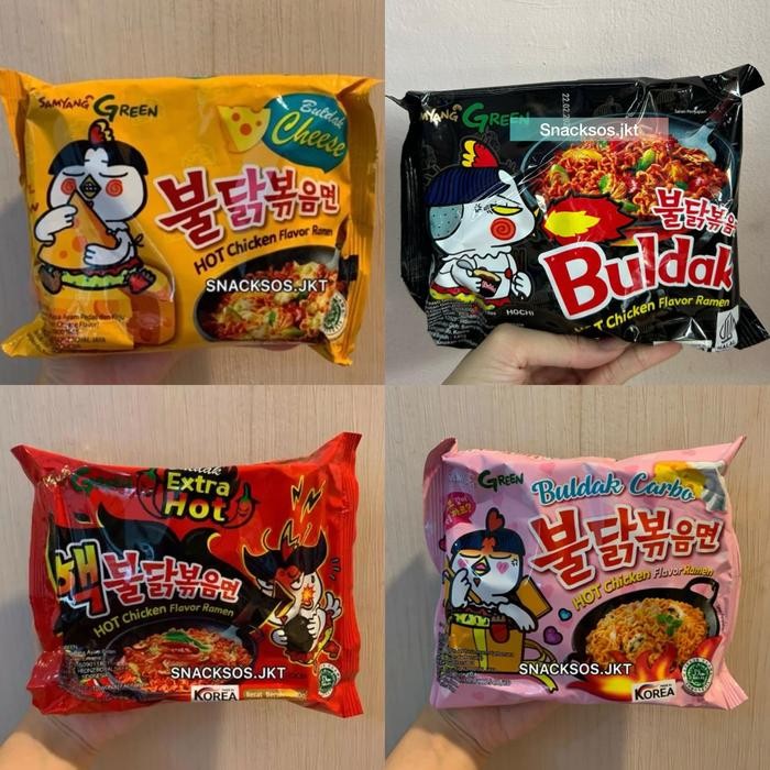 

Ready JT SAMYANG HOT CHICKEN / NUCLEAR / EXTRA HOT / CHEESE / CARBONARA CARBO