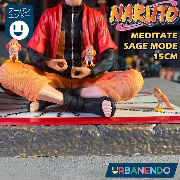 Future Toys - Action Figure Naruto Mode Sage Meditasi 15Cm Pajangan Naruto Sage