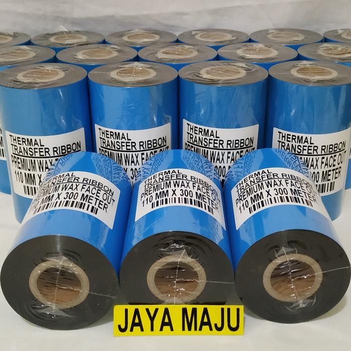 

RIBBON PREMIUM WAX 110 X 300 FOR ZEBRA - TSC - ARGOX - HONEYWELL