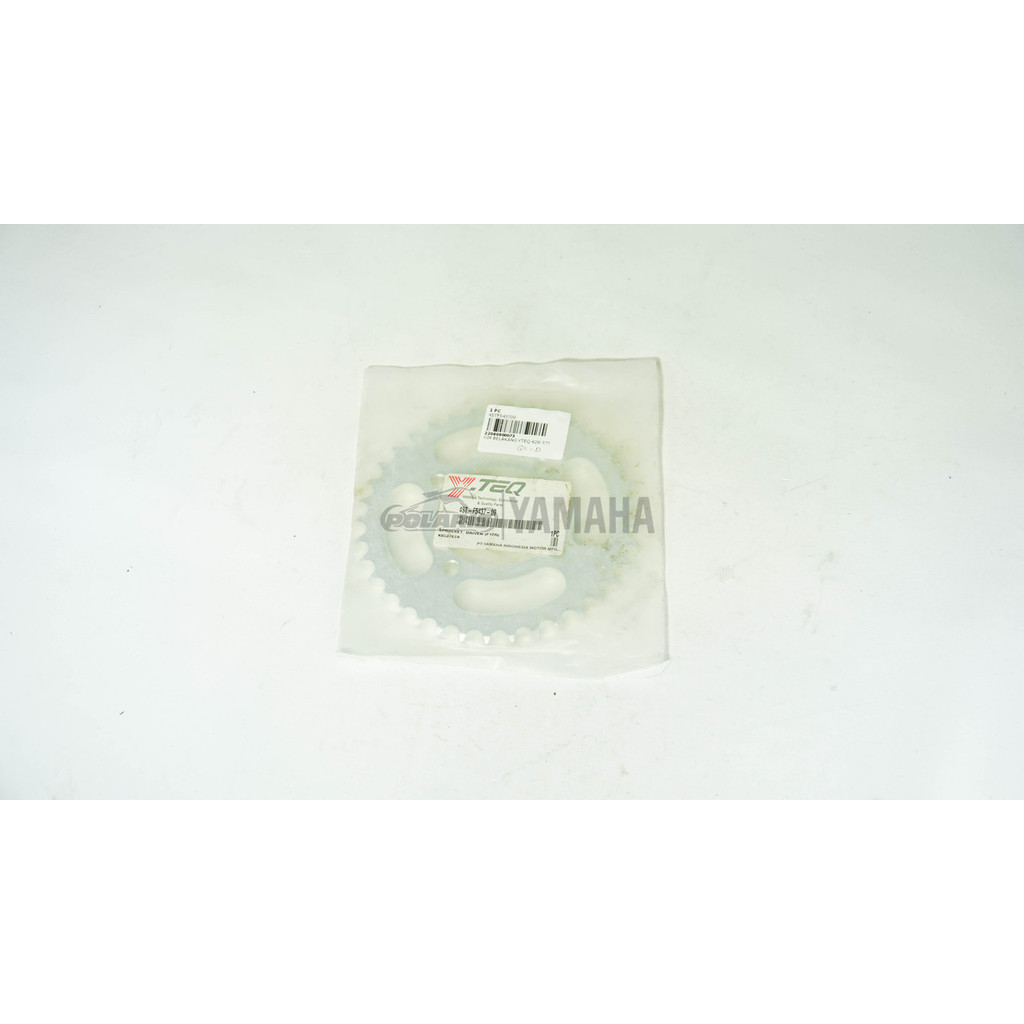 4ST-F5437-09 GIR BELAKANG Y,TEQ SIZE 428-37 T YAMAHA GENUINE