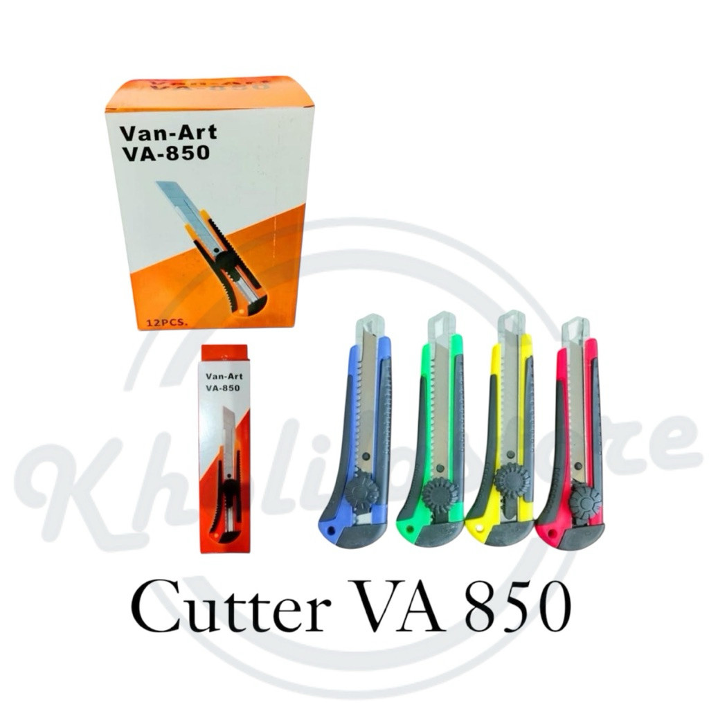 

Ready Cutter Besar Van Art Va-750 Va-850 Pisau Cutter Besi Tajam Sekali Original