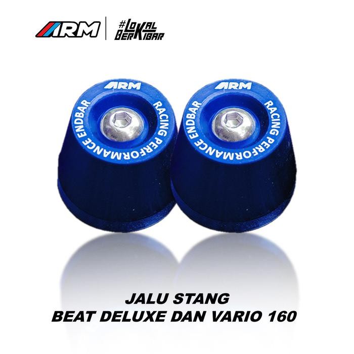 ARM Jalu Stang BEAT DELUXE dan VARIO 160 Full CNC Motorcycle Baut