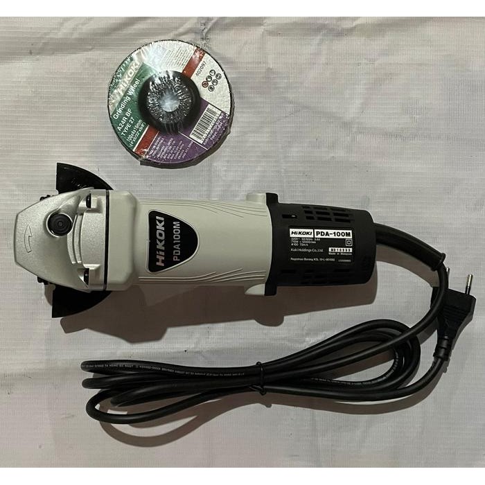 Hikoki PDA-100M Mesin Gerinda Tangan 100mm 4Inch / Angle Grinder 100mm 4Inch
