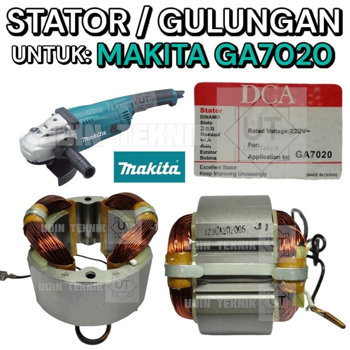 STATOR MAKITA GA7020 STATOR BANTALAN GERINDA MAKITA 7" GA 7020 DCA