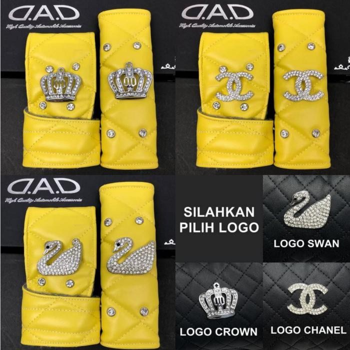 Terbatas.. 5 Color Sarung Gigi Gear Handbrake Mobil Dad Mahkota Crown Chxnel Swan