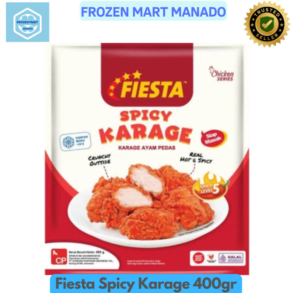 

Fiesta Spicy Karage 400gr - Frozen Food Tomohon