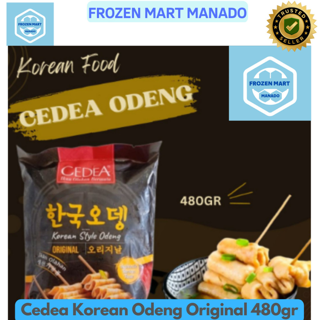 

Cedea Korean Odeng Original 480gr - Frozen Food Tomohon