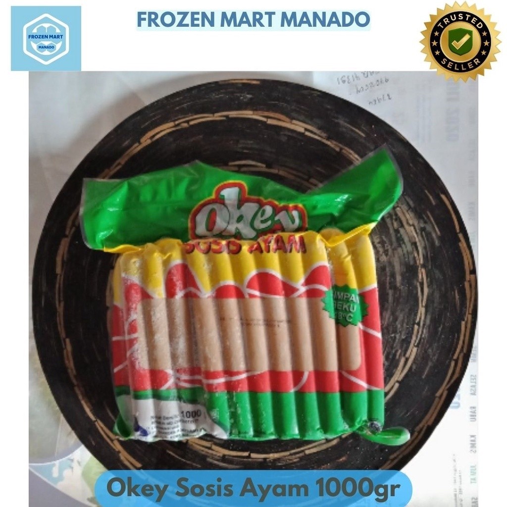 

Okey Sosis Ayam 1000gr - Frozen Food Tomohon