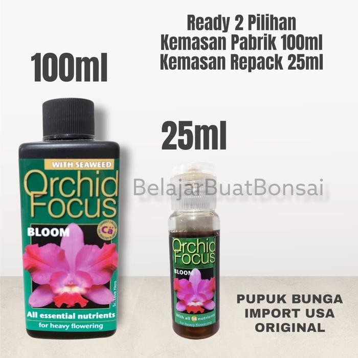 Pupuk Orchid Focus Bloom Atau Pupuk Anggrek USA Original