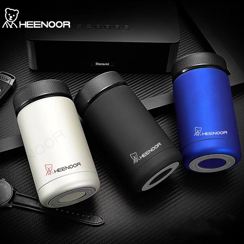 Termos/Vacuum Cup Air Minum I Termos DENGAN LOGO TULISAN HEENOOR I TERMOS S i Termos Stainless Steel