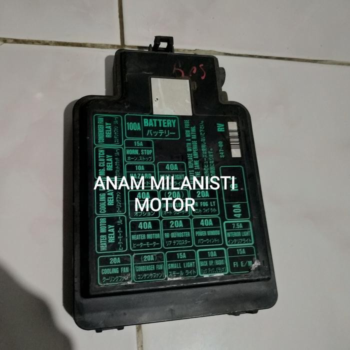 TUTUP FUSEBOX FUSE BOX SEKRING HONDA CRV CR-V GEN 1 B20B RD1 2000 2001