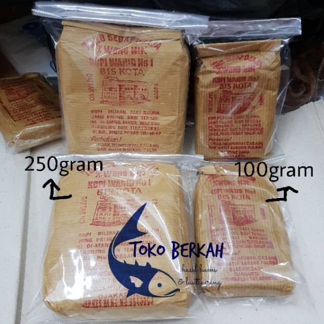 

PROMO Kopi Bis Kota 250gram ( ROBUSTA ) / Kopi Wong Hin dari Jatinegara