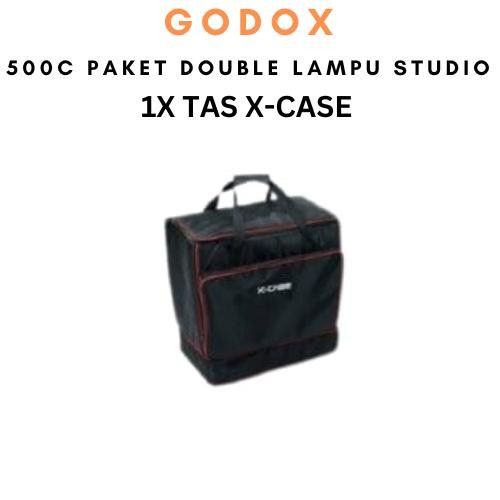 Godox 500 C,500C Paket Lampu Led Studio Lighting Twin Led