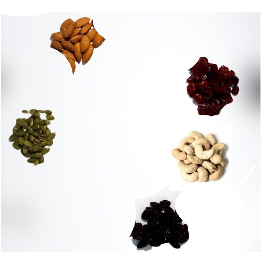 

Terlaris! 250gr Roasted Mix Almond, Mede, Pumpkin Seeds, Raisin, & By KN