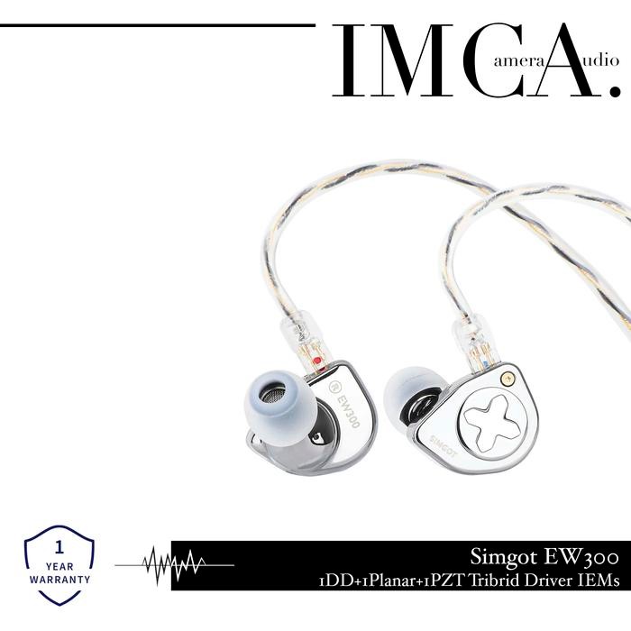 Simgot Ew300 / Simgot Ew 300 1Dd 1Planar 1Pzt Tribrid Driver Iem In Ear Monitor