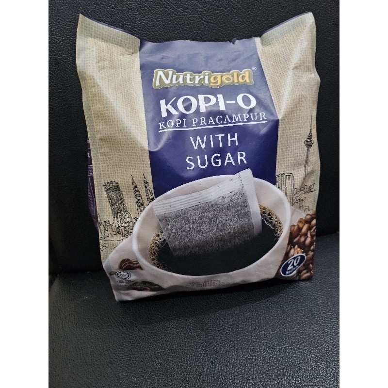 

PROMO Nutri Gold Kopi O Kopi Hitam Nutrold 1 pack (20 sachet)