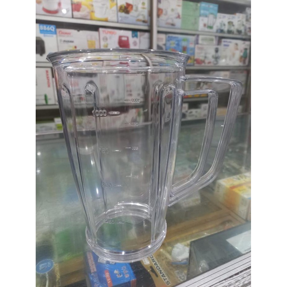 Gelas Blender Maspion 1 Liter Mika/Plastik Original
