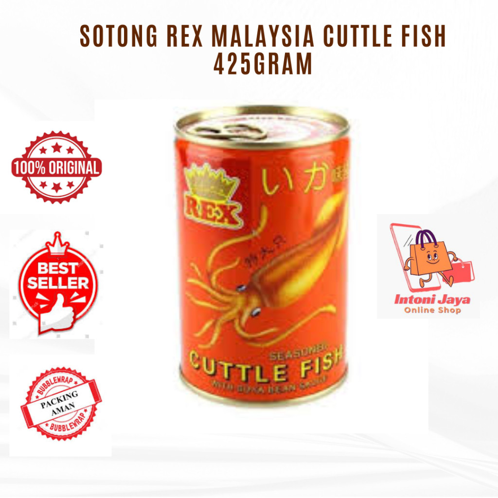 

Lovely Back - SOTONG CUMI KALENG BESAR - SOTONG REX CUTTLE FISH 425GRAM