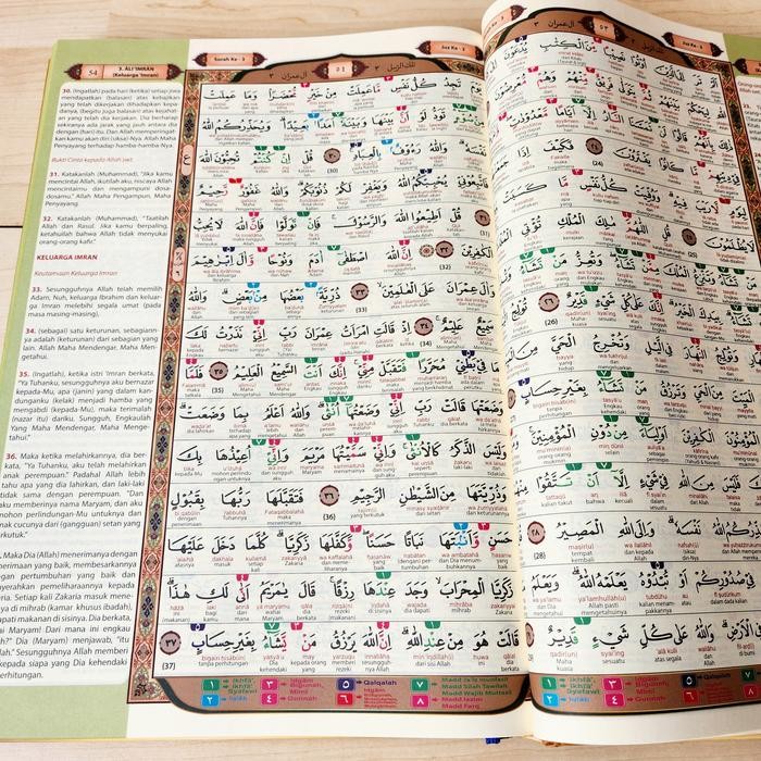 Alquran Lansia Jumbo A3 Latin Terjemah Perkata. Alquran The Big An Nur
