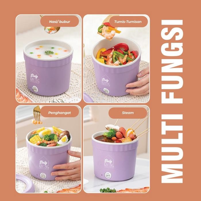 Daily Living Panci Elektrik Serbaguna Portable / Electric Pot Portable