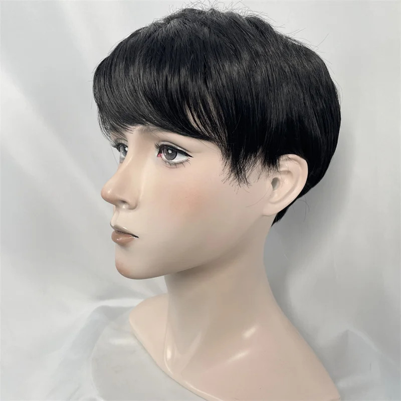 Wig Pria Pendek / Wig Pendek Cowok / Wig Rambut Pria Pendek / Korea Rambut Palsu Pria