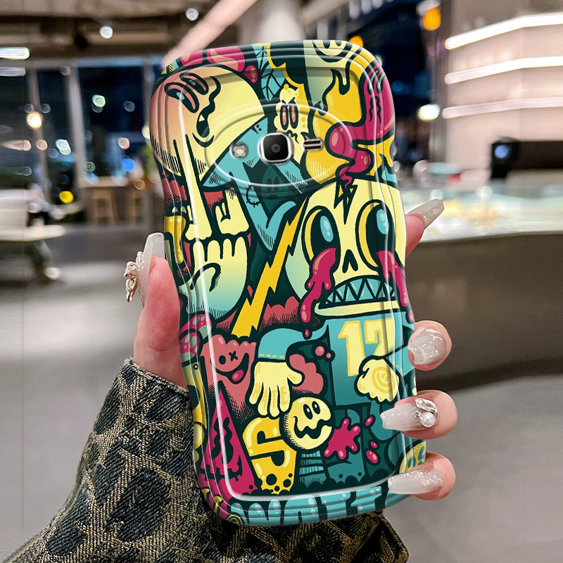 Casing Hp Untuk Samsung Galaxy J2 Prime J2 Ace J2 Pro 2018 J3 2016 Case Softcase Kesing Pola boneka 