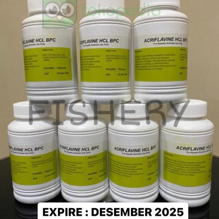 ACRIFLAVINE HCL BPC BUBUK 100gr