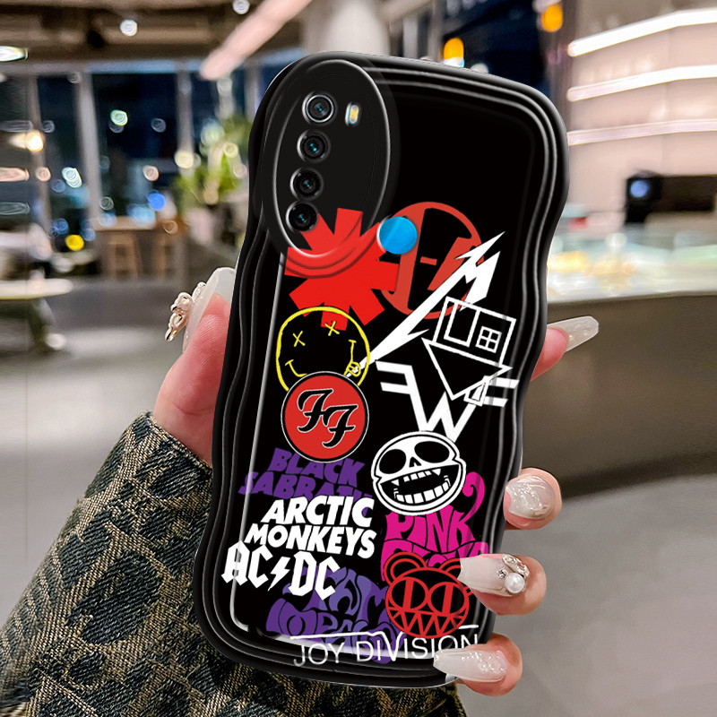 Casing Hp Untuk Xiaomi Redmi Note 8 Pro Note 8T Case Casing HP gelombang Kesing Silikon Softcase Kas