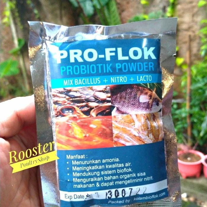 PROFLOK 100 GRAM PROBIOTIK IKAN BAKTERI STARTER KOLAM TERPAL BIOFLOK