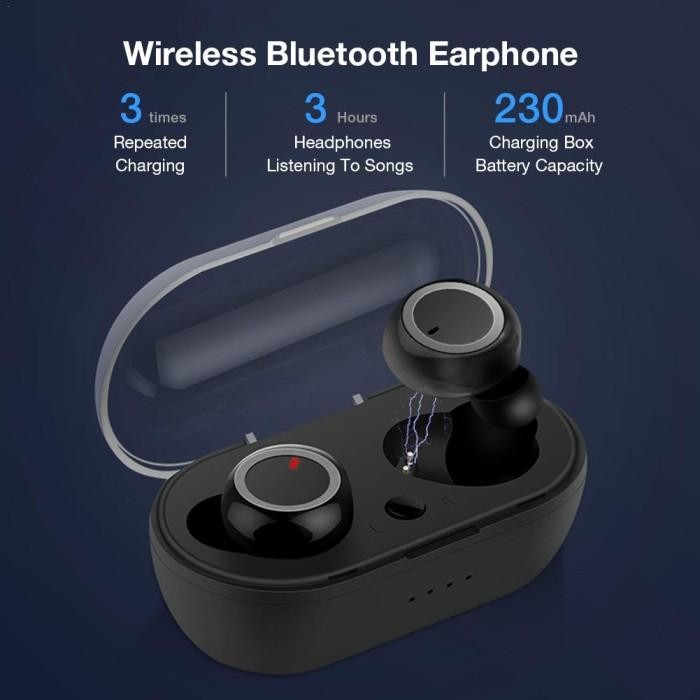 Upgrade Tws Y50 Headset Bluetooth 5.3 Wireless Earphone Bass Earbuds