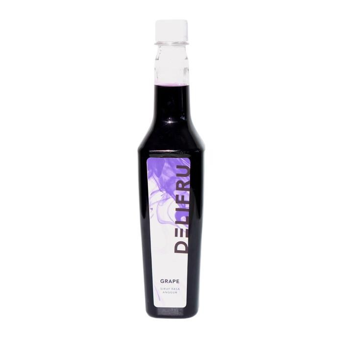 

Tjia Wu - Grape Syrup Delifru 500 Ml - Sirup Buah Anggur Premium