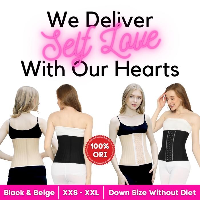 29 Bone Tourmaline Korset 29 Tulang Turmalin Bodilicious Waist trainer