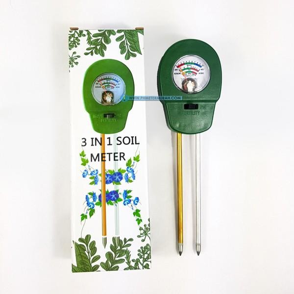 pH meter tanah Manual 3 in 1