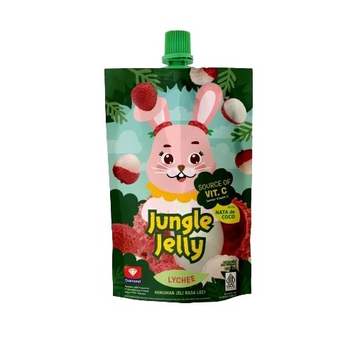 

Diamond Jungle Juice Jelly Lychee 100 ml