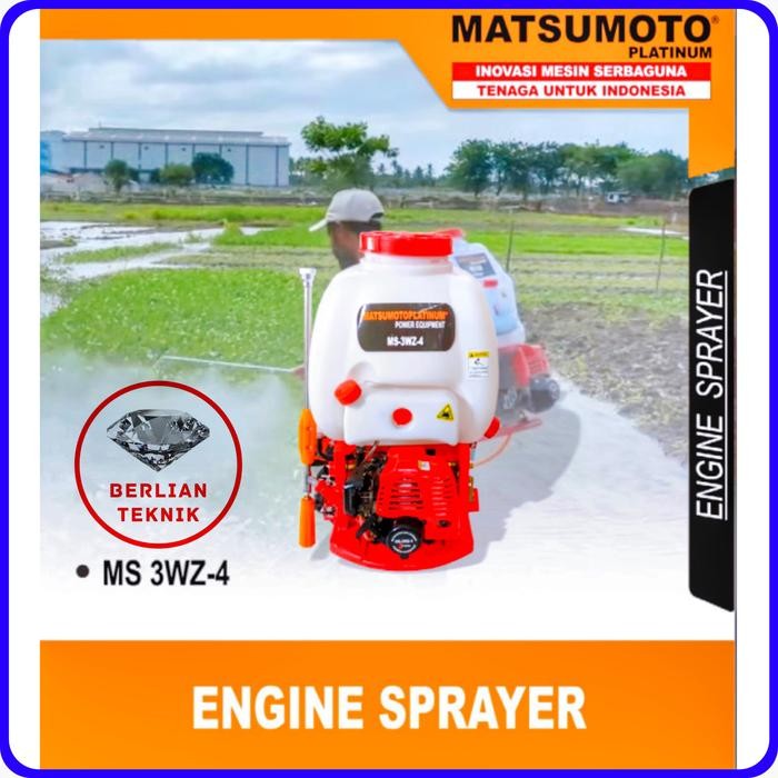 Power Sprayer Knapsack Matsumoto MS 3WZ4 Kode 347