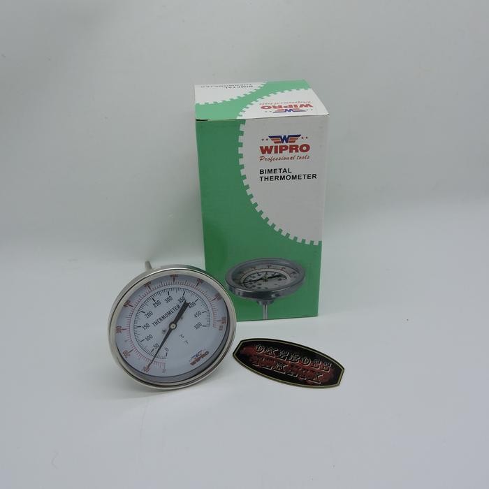Bimetal Thermometer 500C Wipro