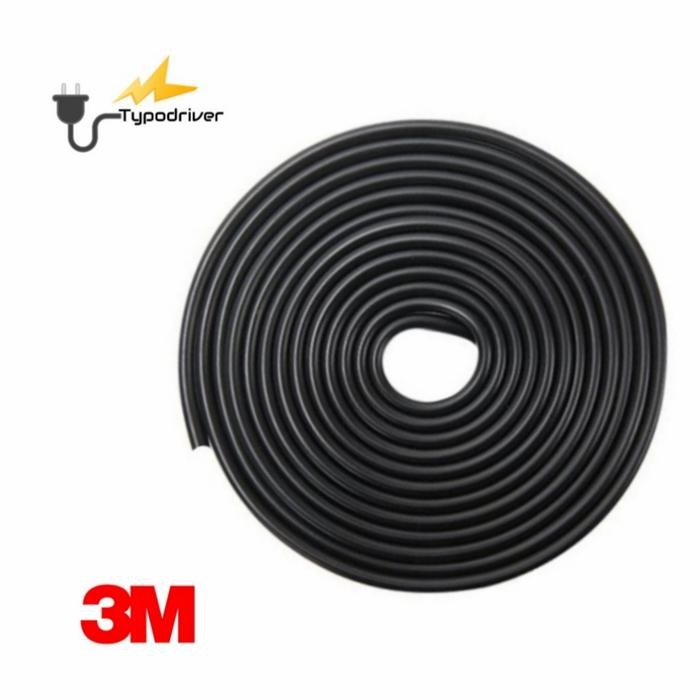 IN STOK KARET PELINDUNG PINTU MOBIL/KARET LIST MOBIL LEM 3M KODE 144