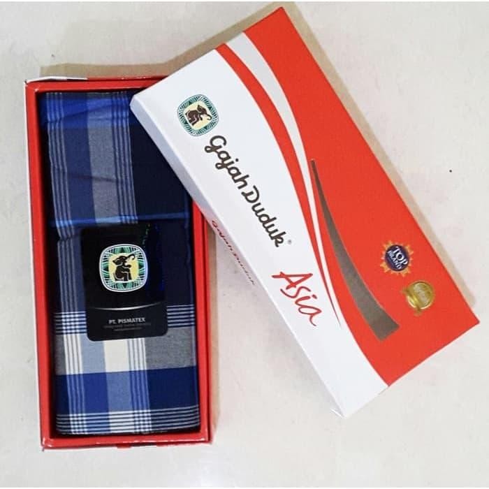 Sarung Gajah Duduk Asia Motif Kotak