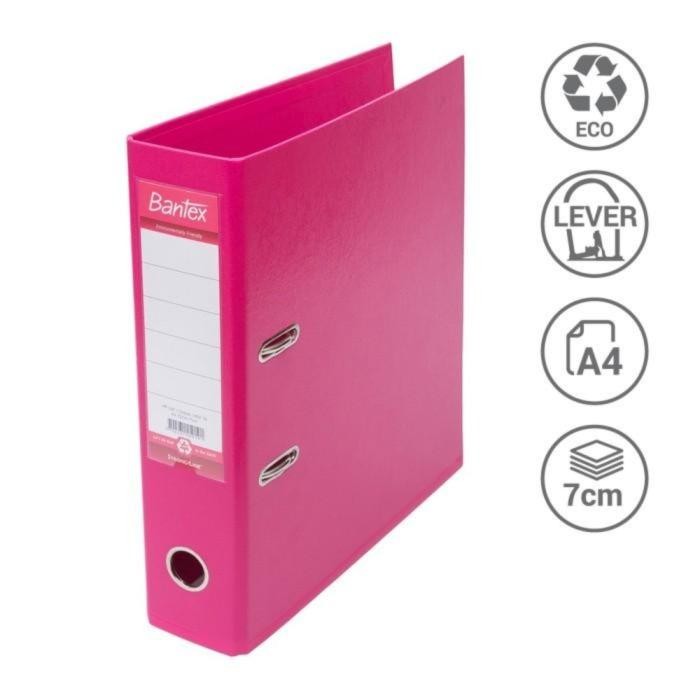 

Ordner Bantex 1450-19 (Pink) A4 7 Cm Binder Folder File - Stationery