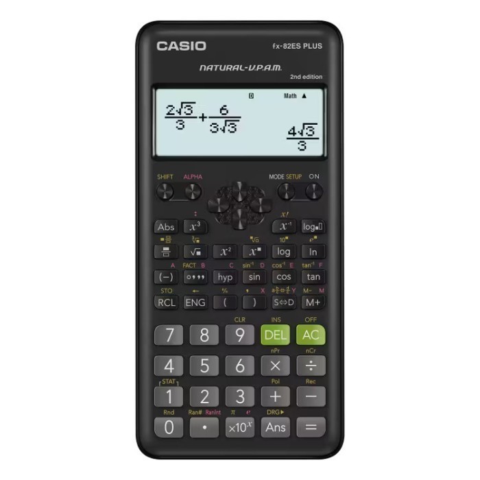 

Kalkulator Ilmiah Casio Fx 82Es Plus 2Nd Ed Scientific Calculator