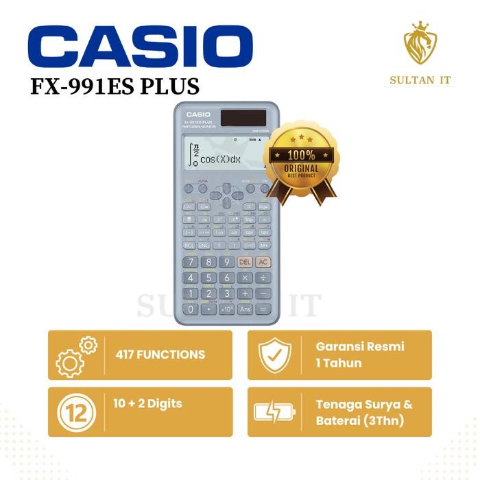 

Kalkulator Scientific Casio Fx 991Es Plus Ori