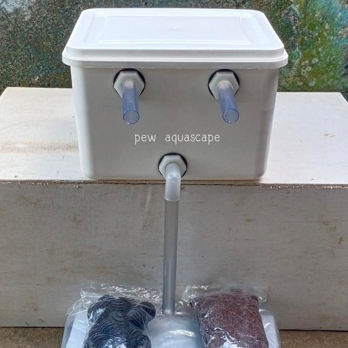 ember filter kolam ikan aquarium