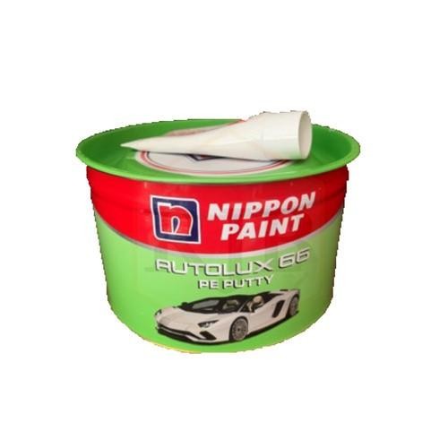 BEST SELLER DEMPUL BESI/DEMPUL OTOMOTIF/DEMPUL MOBIL NIPPON PAINT AUTOLUX 66 PE PUTTY (1 KG)