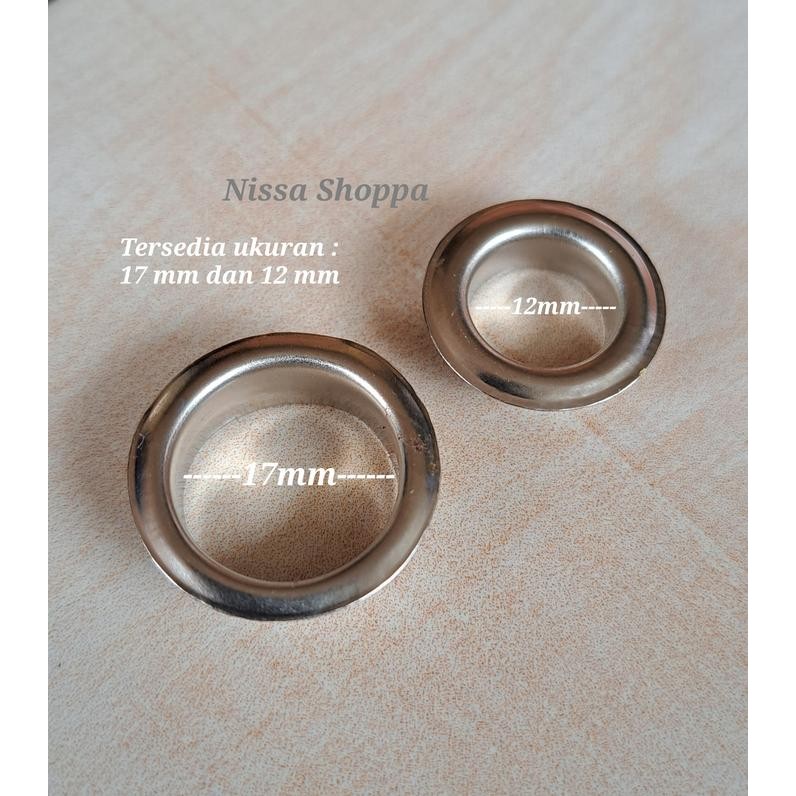 

Mata Ayam / Lubang Ring Banner / Eyelet / Ring Spanduk / Paku Kancing