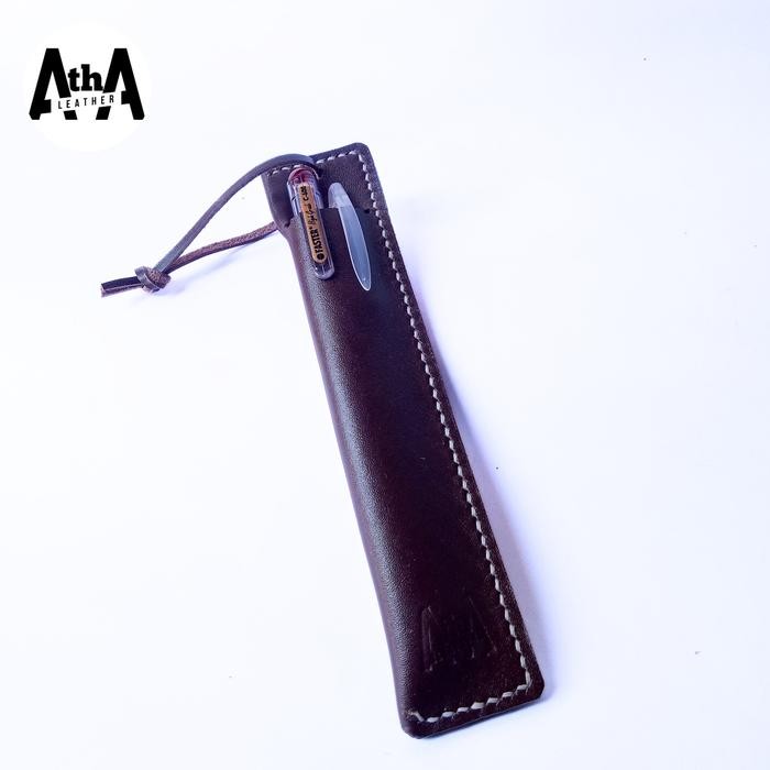 

KOTAK TEMPAT PENSIL LEATHER CASE PEN KULIT SAPI ASLI ALAT TULIS SEKOLAH STATIONERY