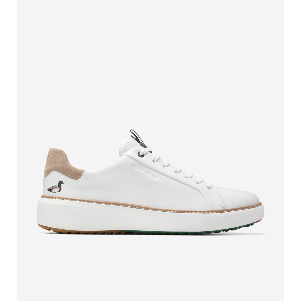 Cole Haan Men Grandpro Topspin Golf - Sepatu Pria (White)