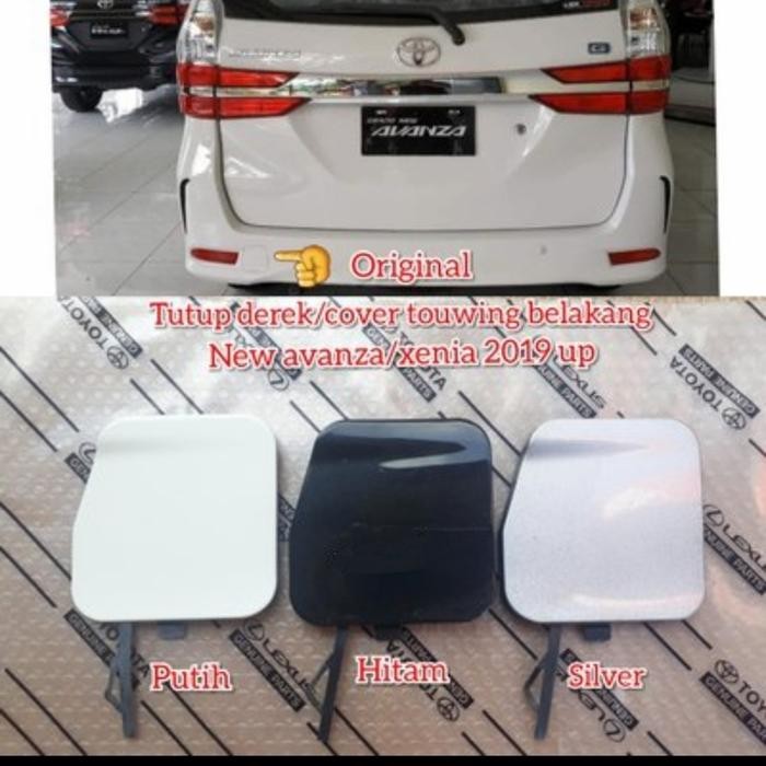 PREMIUM tutup derek towing bemper belakang Avanza Xenia 2019 up