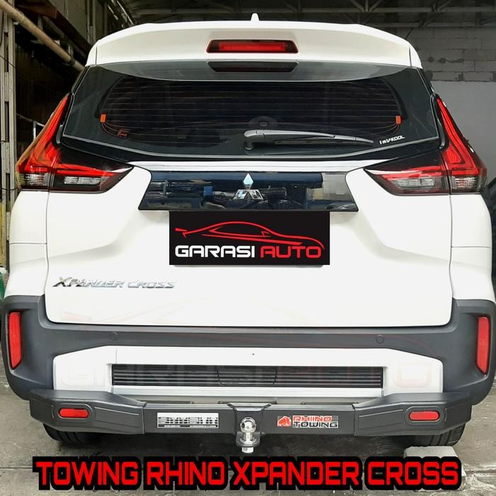 PREMIUM Paket Towing Bar Tanduk Bumper Xpander Depan Belakang Rhino Guard Besi