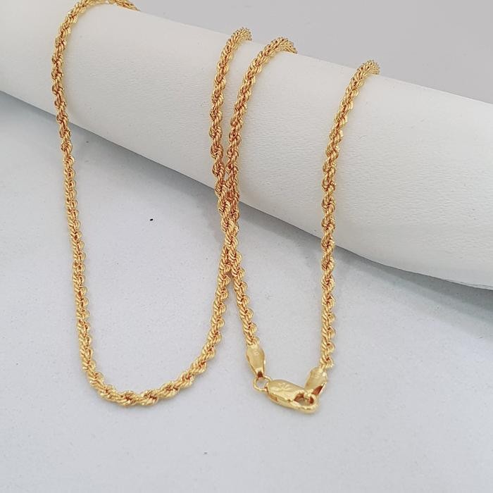 PREMIUM kalung model tambang emas asli kadar 375 gold 2022